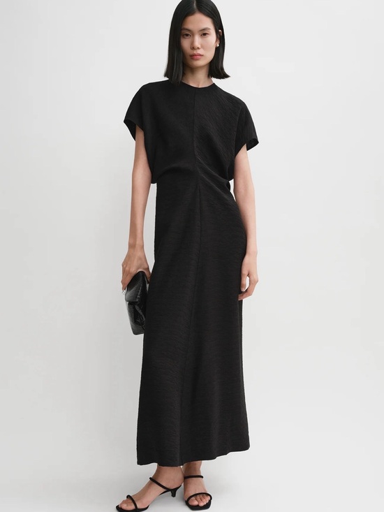 Toteme Dresses & Skirts - Toteme slouch waist dress black size 32.